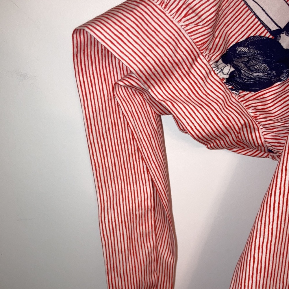 Zara Basic Collection Print Blouse - image 4